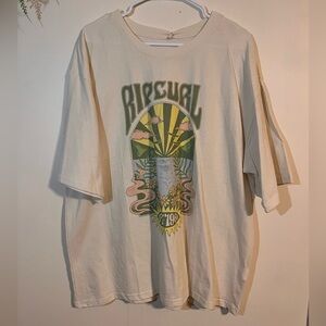 NWT Rip Curl XL Pastel T-Shirt